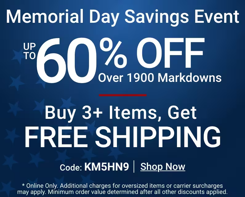 STARTS NOW! Memorial Day Savings Event The Lakeside Collection